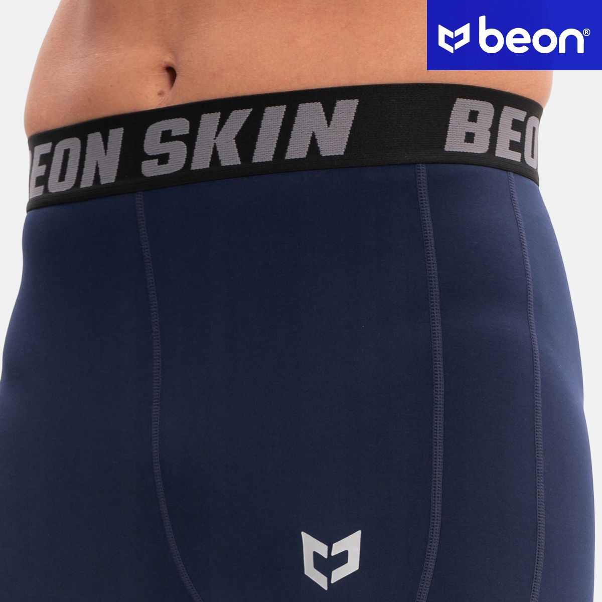 KALESONY TERMOAKTYWNE MĘSKIE SPODNIE TERMICZNE CIEPŁE DŁUGIE ELASTYCZNE XXL Kolor niebieski