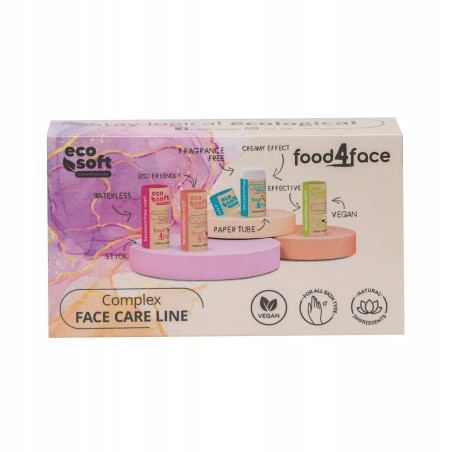 Eco Soft FOOD4FACE Sada pro komplexní péči o obličej