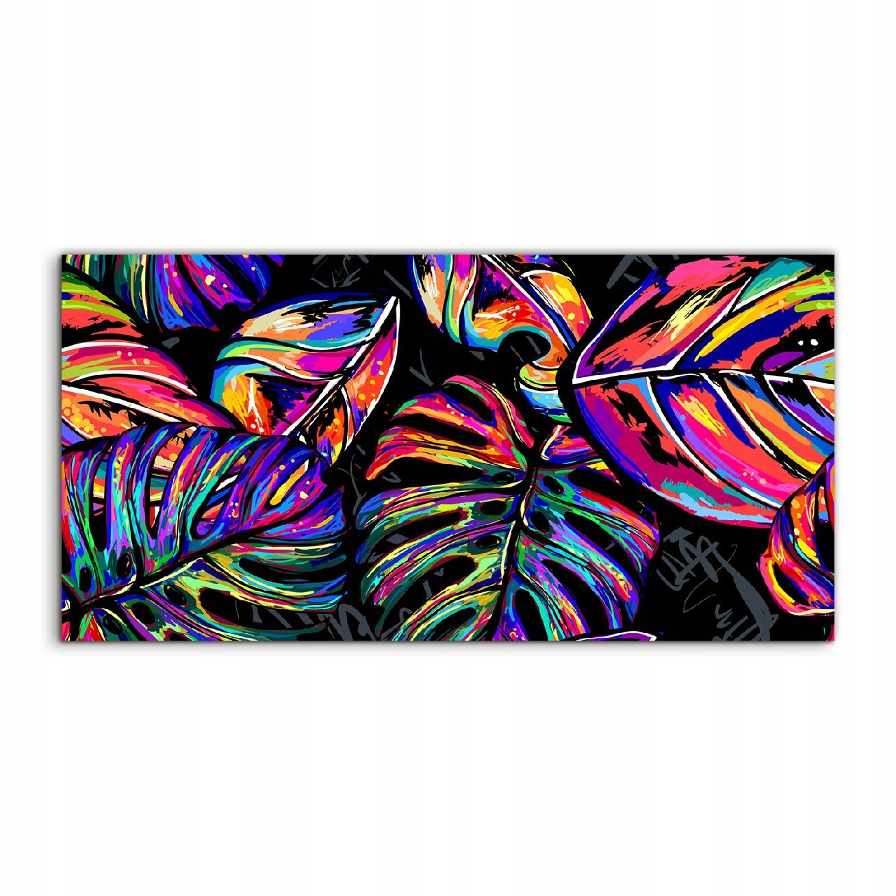 Fotoobraz 100x50 na stenu Tropické listy Príroda