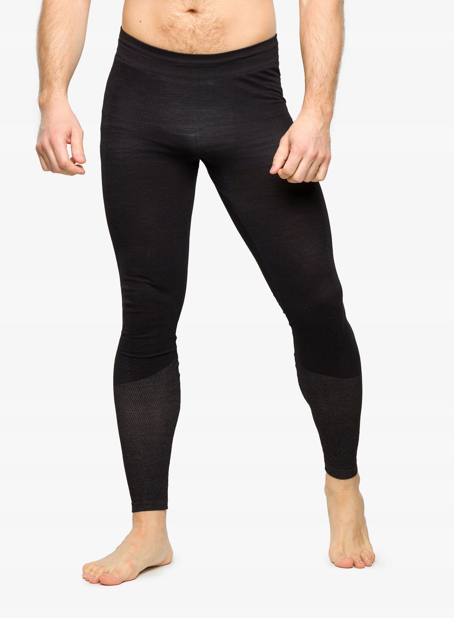 Termoaktivní legíny La Sportiva Wool40 Aero Pants černá/žlutá S