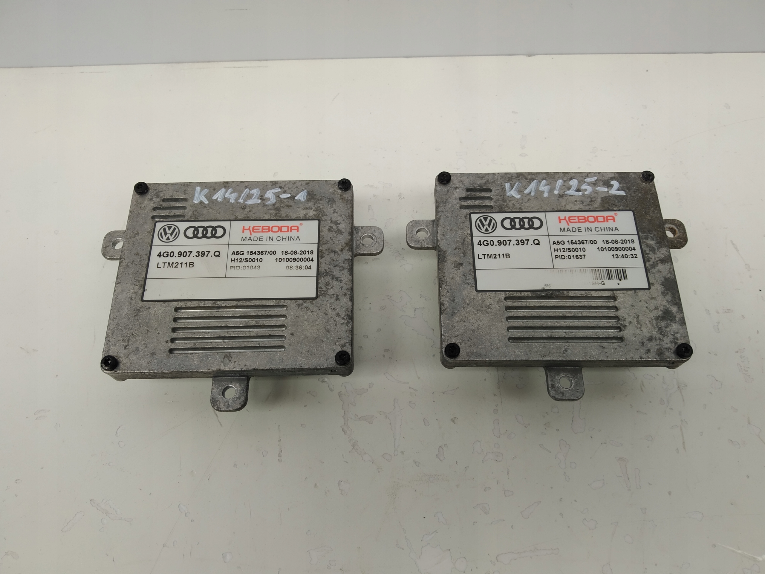 Vw Audi Seat Skoda module control unit reflektora LED 4G0907397Q