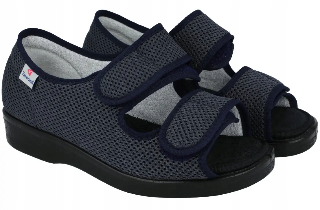 Specializované sandály Varomed 58882, velikost L, velmi široké boty R39