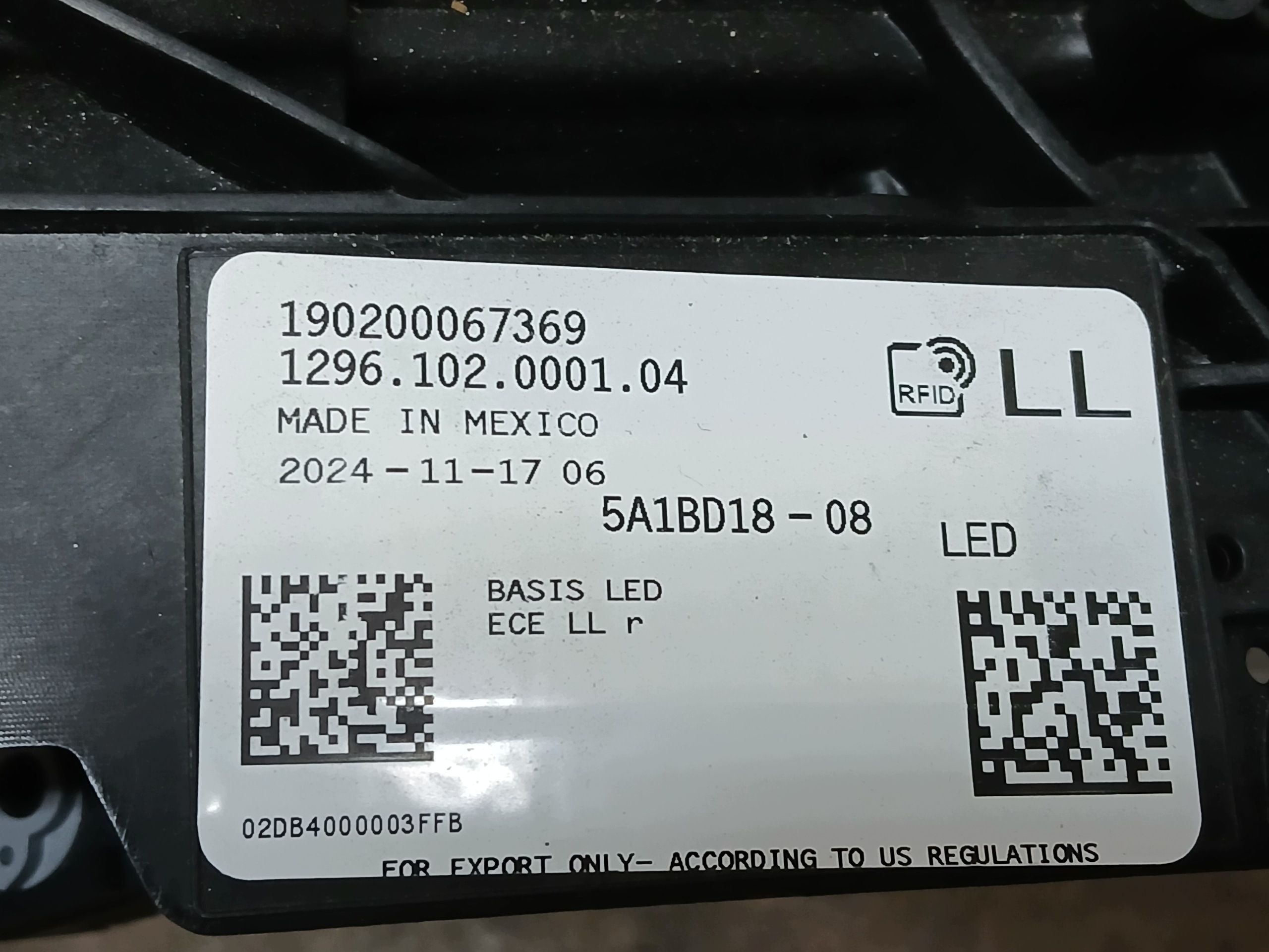 light front right BMW X3 G45 FULL LED 5A1BD18-08