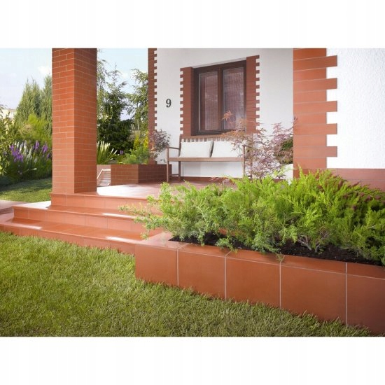 KLINKIER SIMPLE RED 3-D 30X30 G.1 Typ klinkier