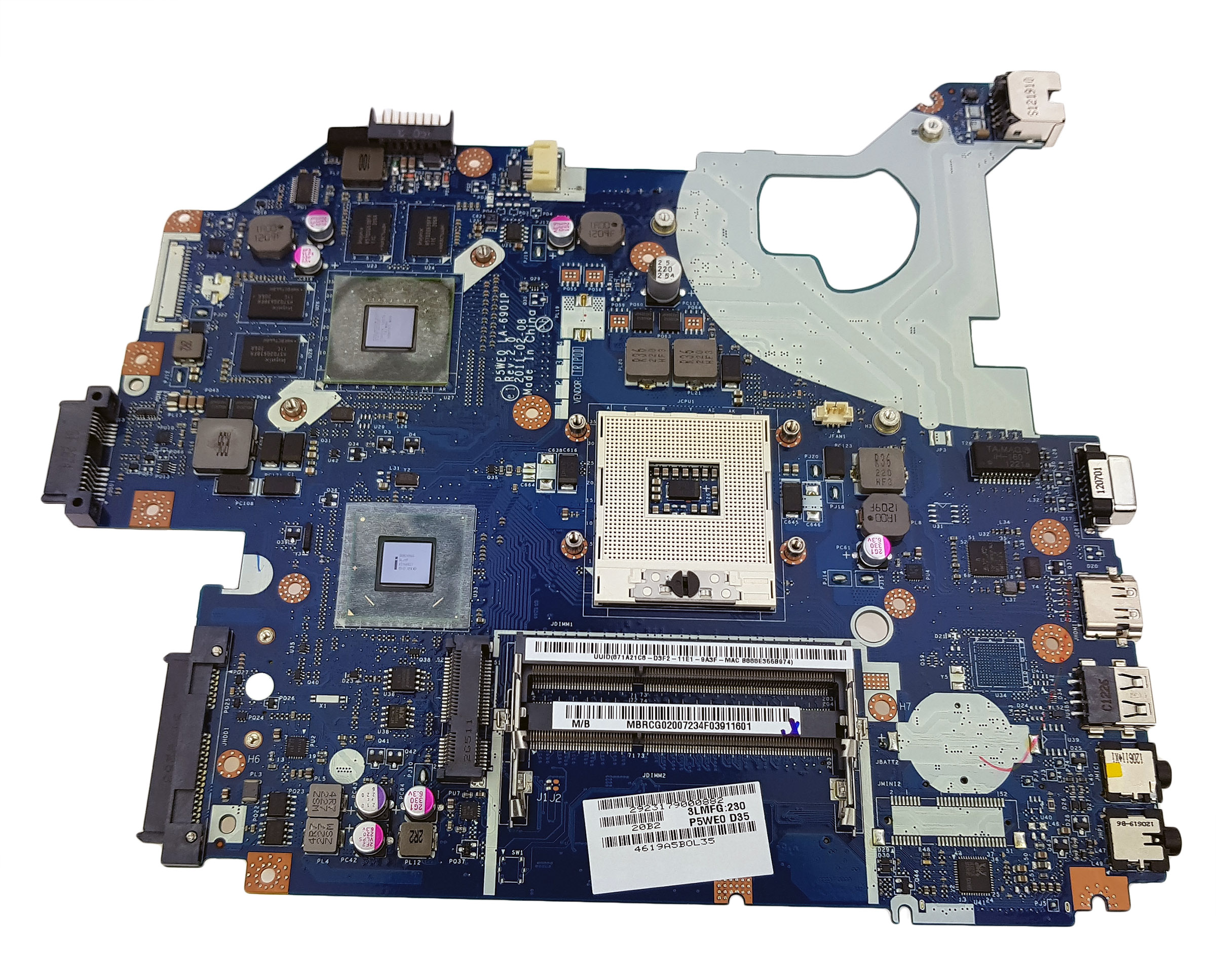 Základná Doska Acer Aspire 5750G 5750ZG 5755G 2GB