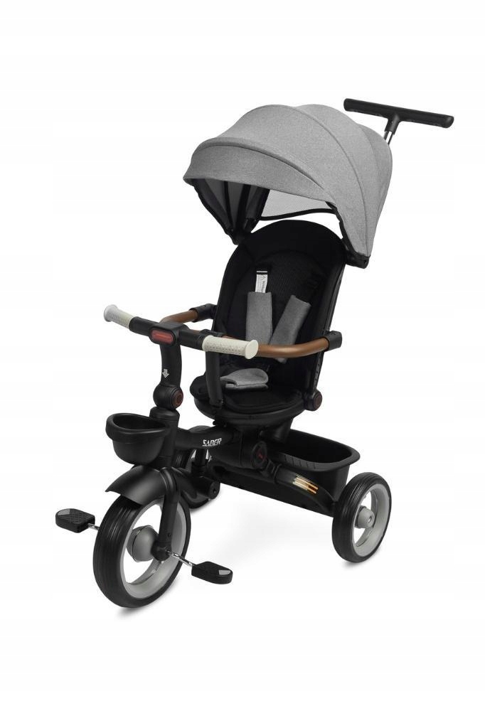 Rowerek 3-KOŁOWY Saber Grey, Toyz