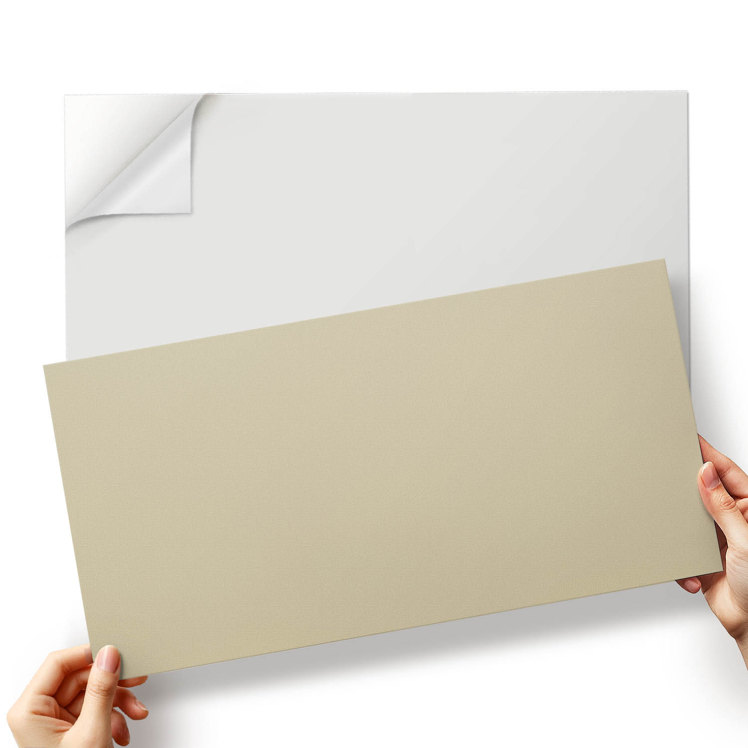 Vinylová dekorace na zeď do kanceláře Tmavě žlutý motiv 10x40x20 cm