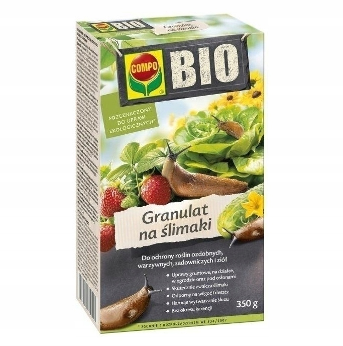 

Granulat na Ślimaki 350g Bio Compo