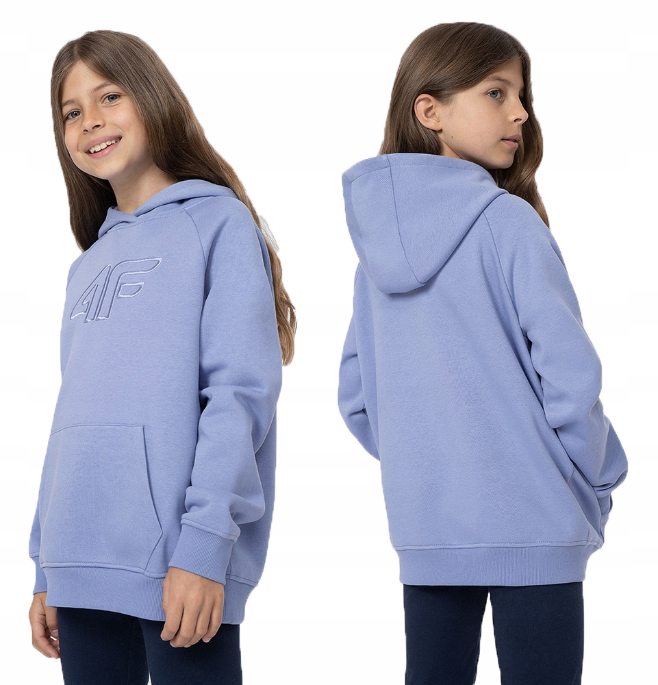 

Bluza Dresowa Dziewczęca 4F Z Kapturem Junior