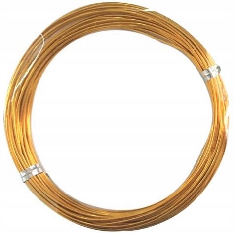 

Drut Drucik Florystyczny Ring Złoty 0,8mmX7m