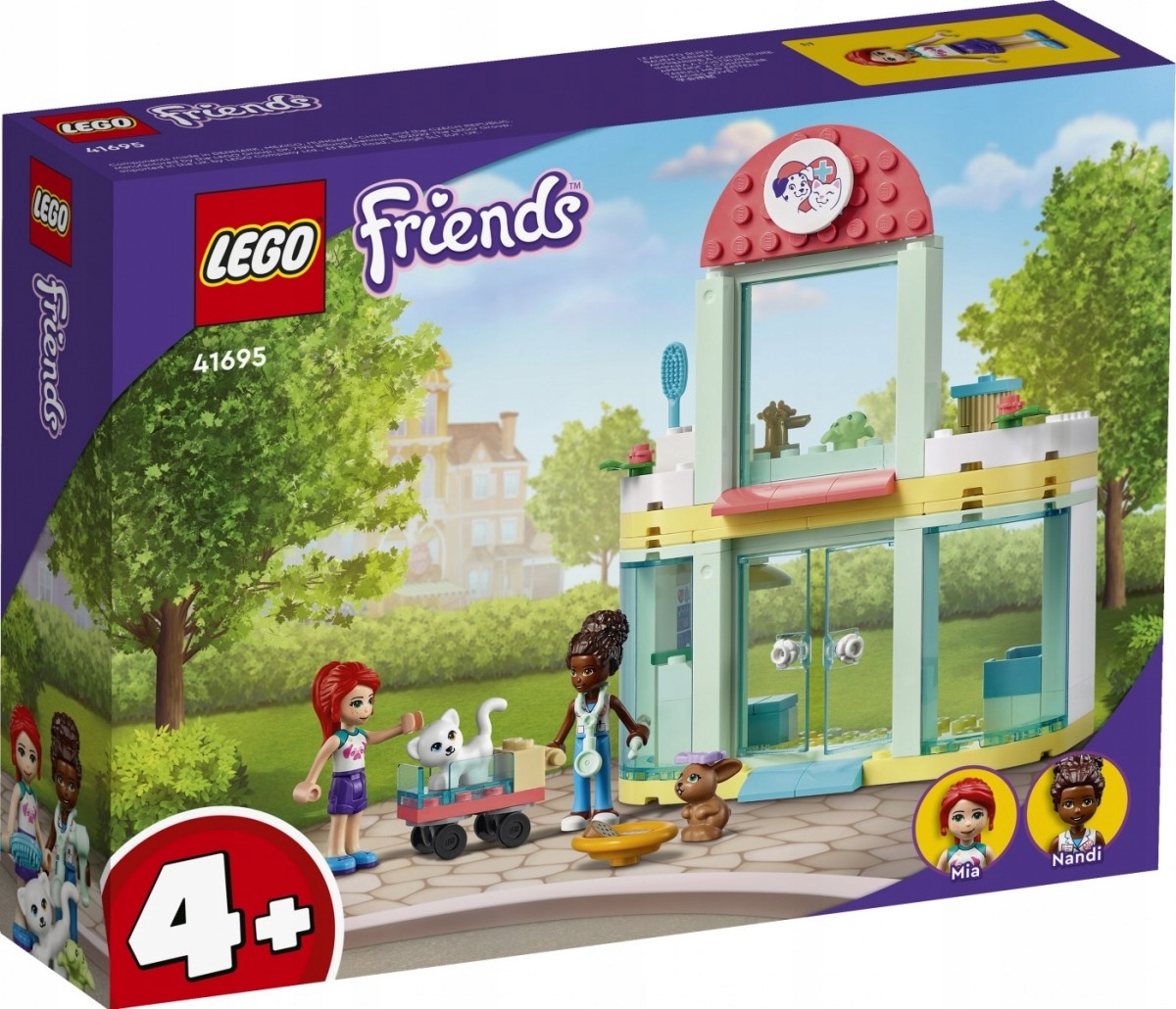 

41695 klocki lego klinika dla zwierzątek friends