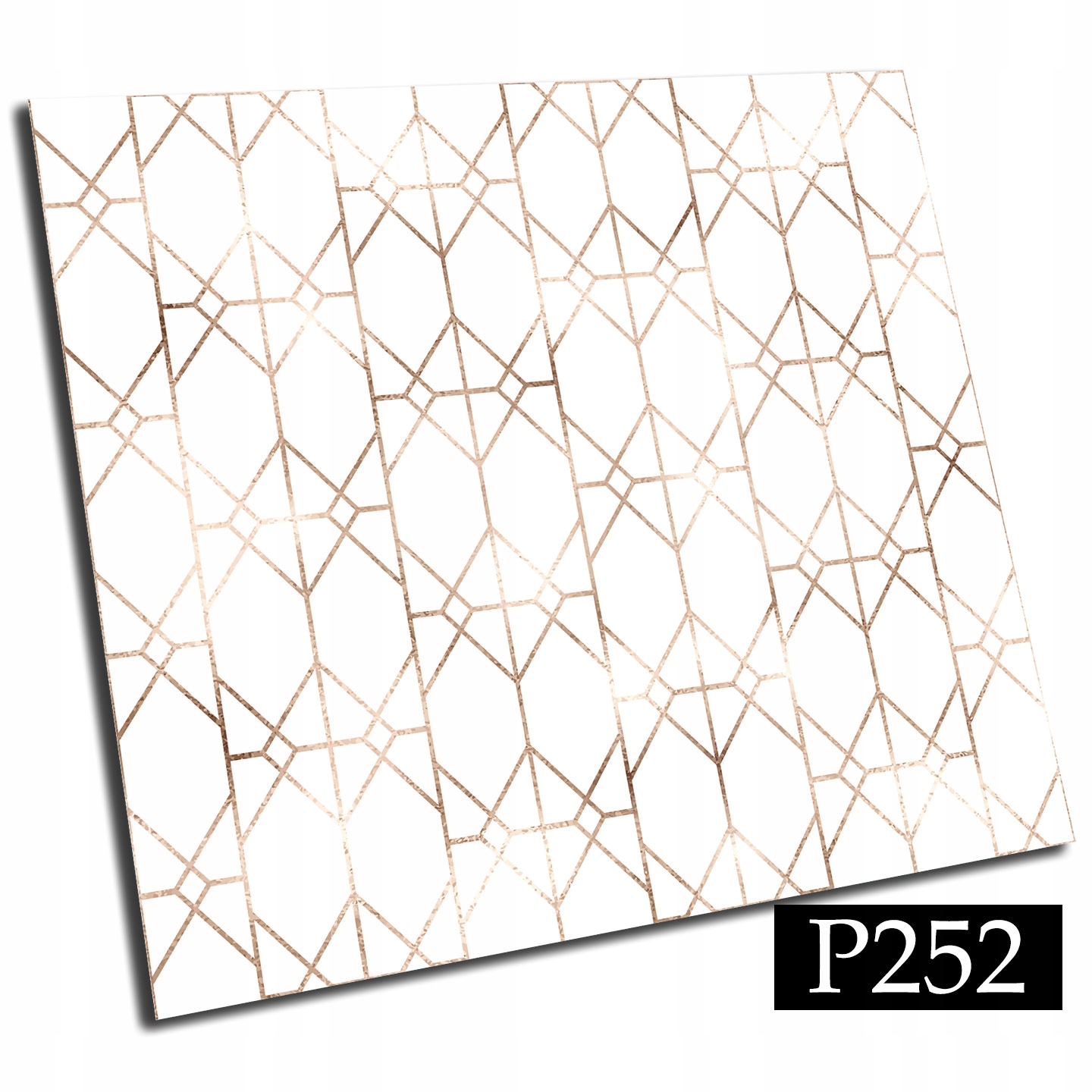 Kafelki PCV samoprzylepne 20cm Złoty Róż Linia