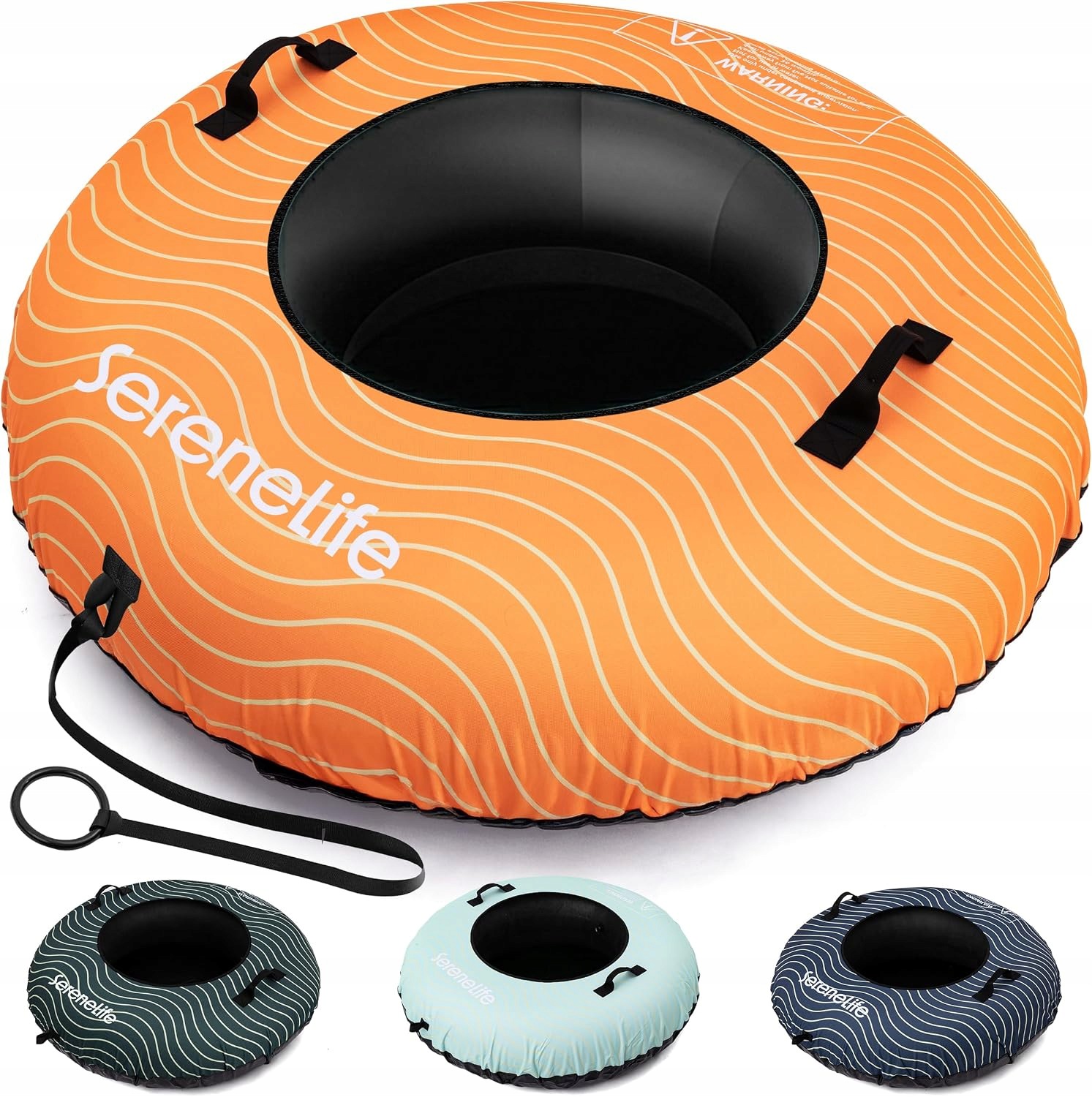 C159/1 Dmuchane sanki SereneLife 112 cm dla dzieci i dorosłych