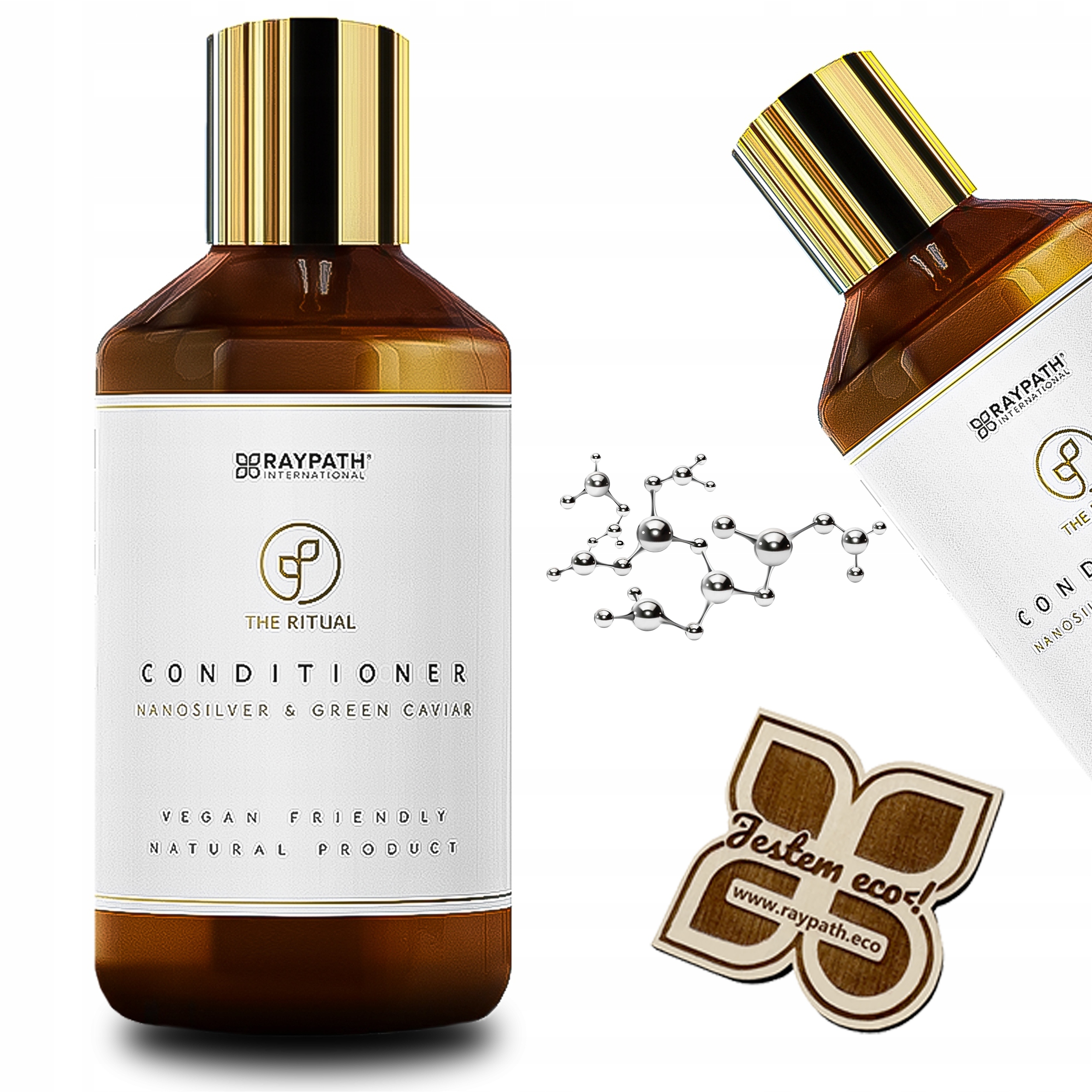 Raypath Nanosilver & Green Caviar 300 ml regenerační kondicionér