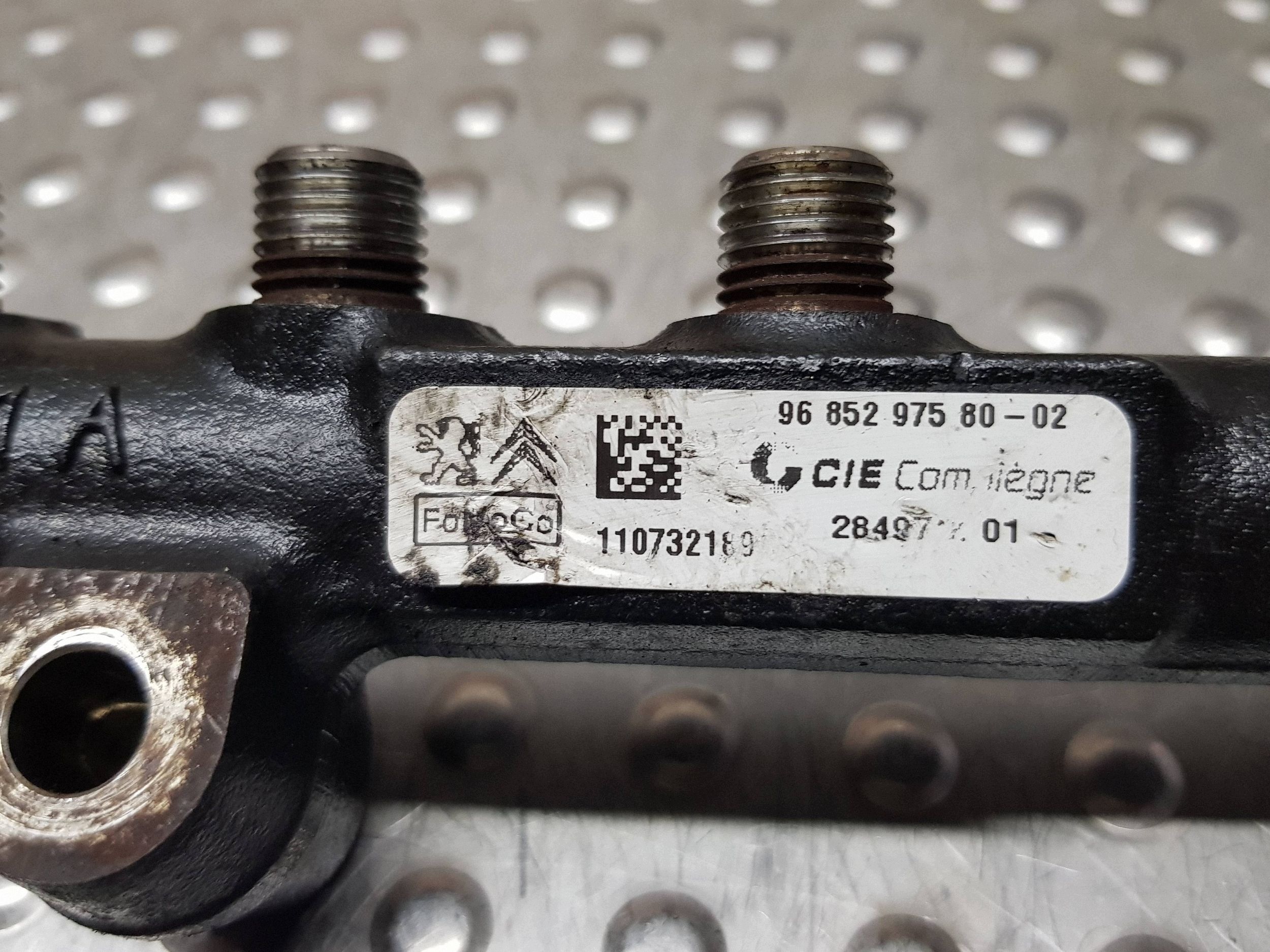injection ramp sensor 9685297580 FORD C-MAX MK2 FOCUS MK3 1.6 TDCI