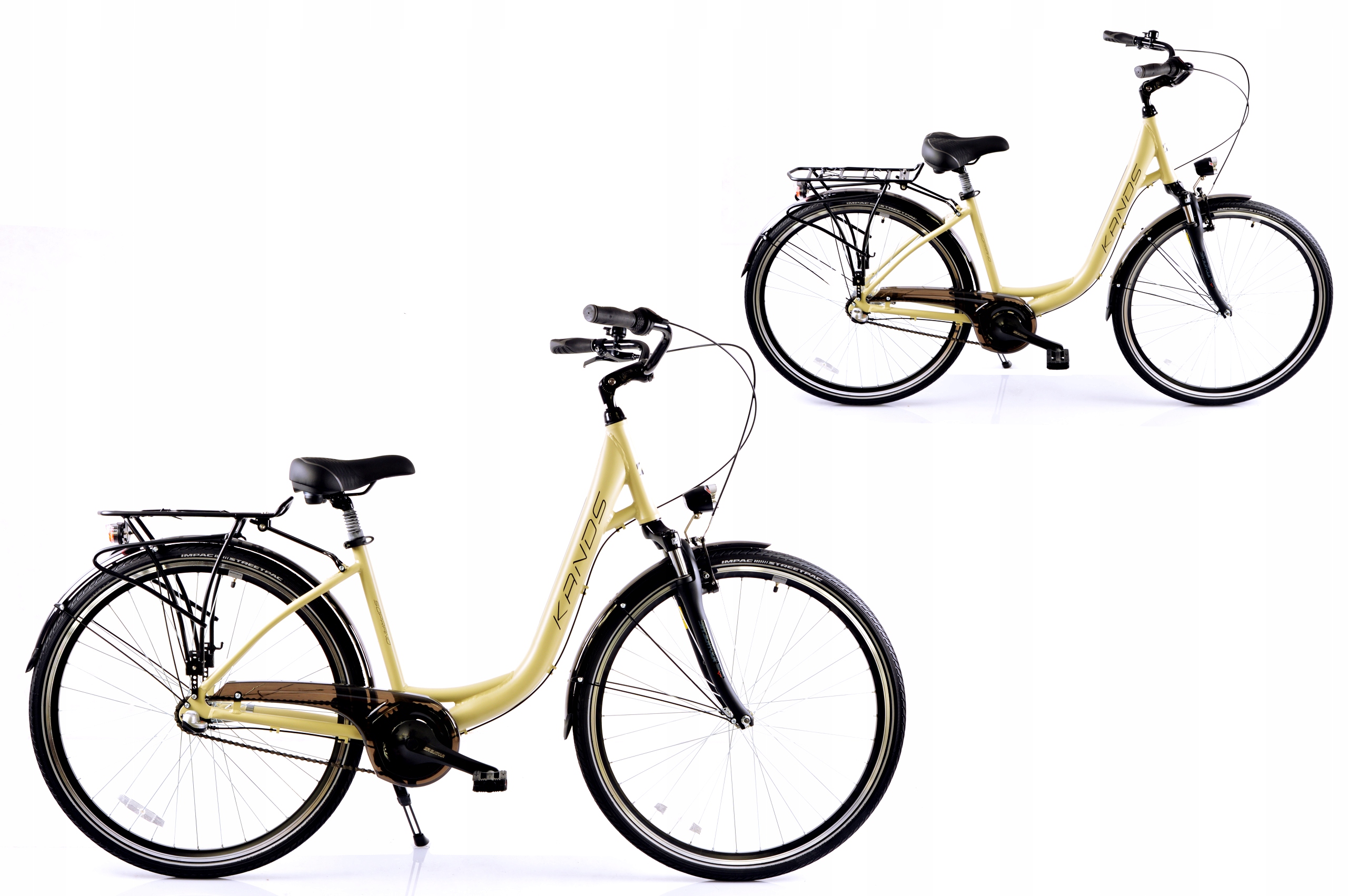 Rower Miejski 28 Kands Soprano r.19 kawowy 2021