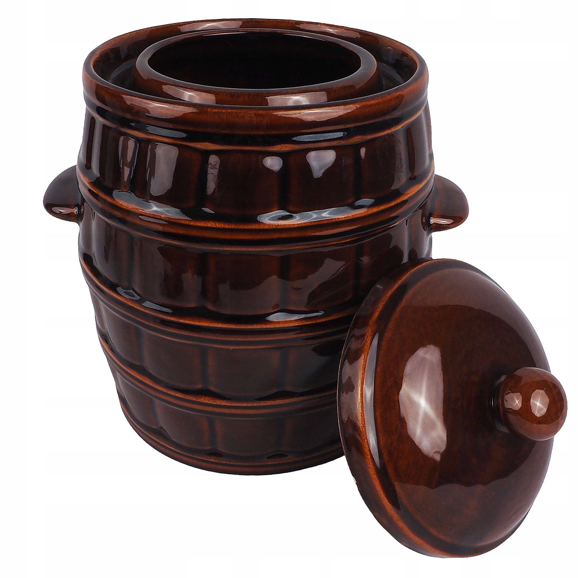 Sud Kamionka Sklenička Hrnec K Nakládání 12 l