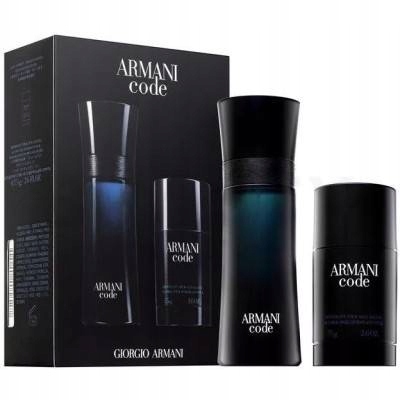 Giorgio Armani Zestaw Code - Niska cena na Allegro