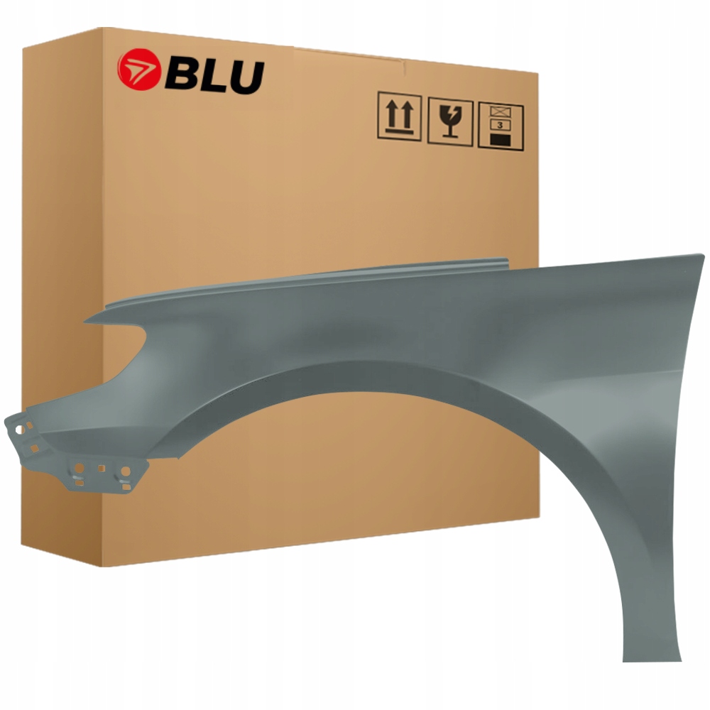 Blu Blatník Vw Passat CC lift LK7X levý stříbrný 12-16 přední