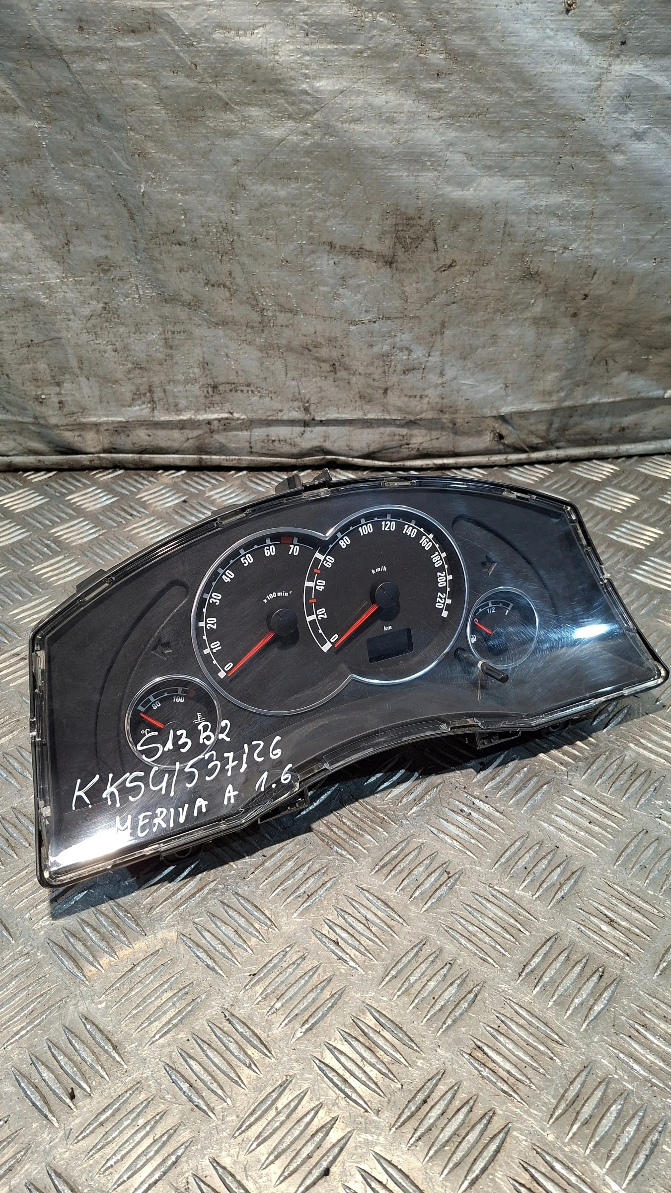 dials dials OPEL MERIVA A 1.6