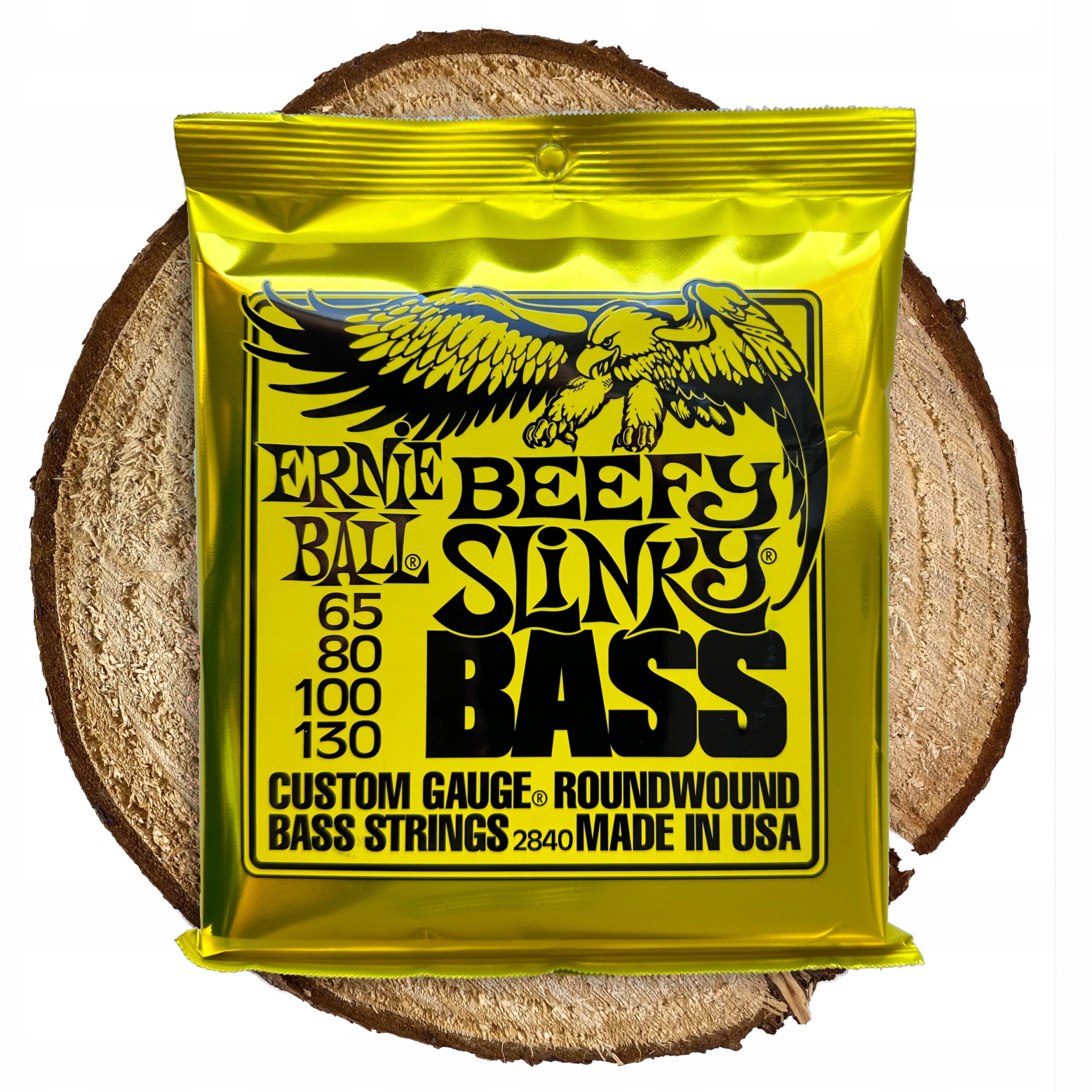 Ernie Ball Beefy Slinky Struny pro 4strunnou baskytaru 65-130