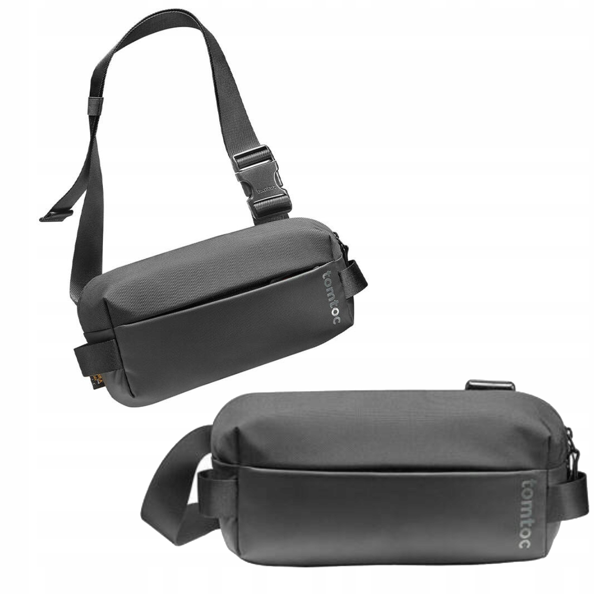 TOMTOC Explorer-T21 Torba meska na ramie saszetka 4L czarny