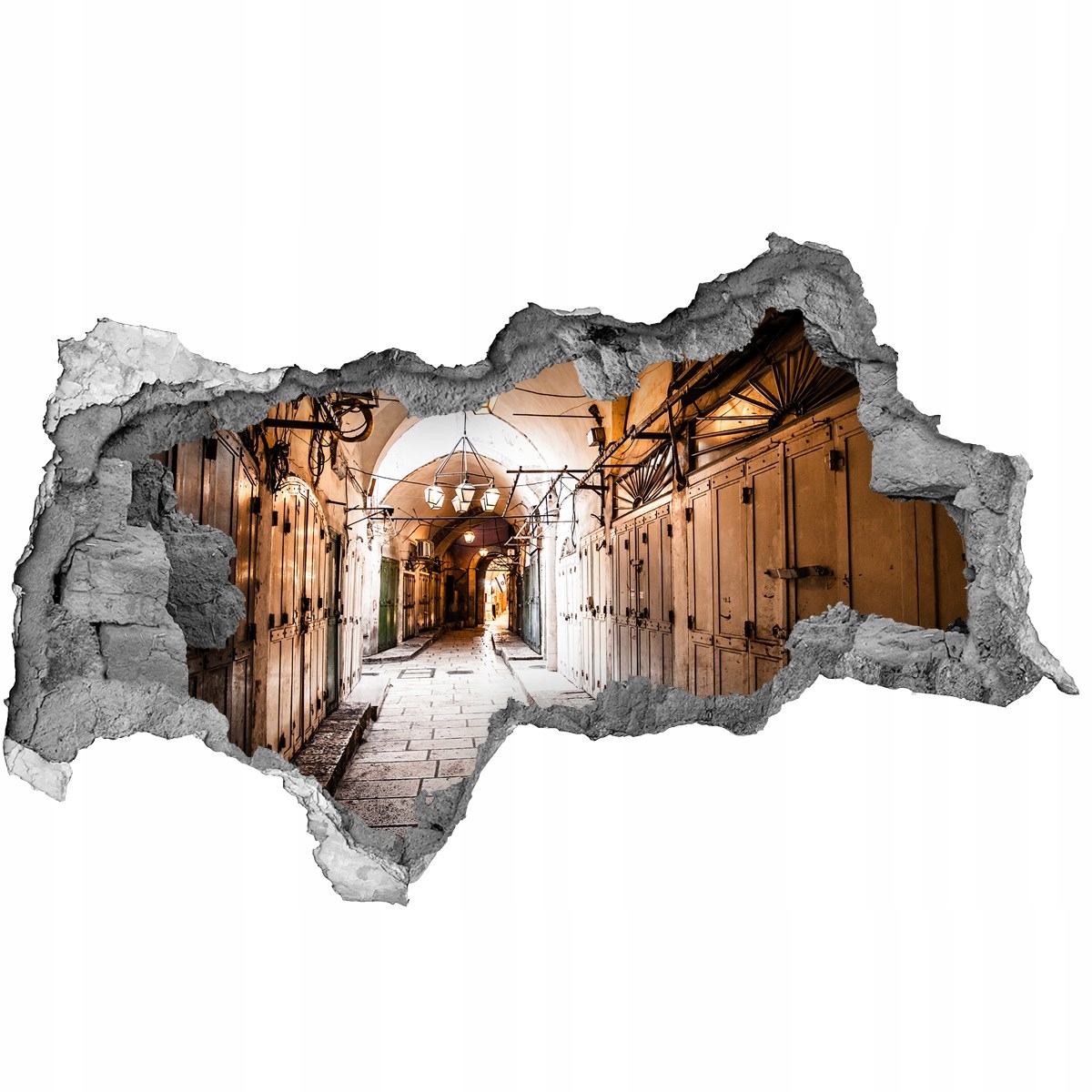 

Fototapeta dziura na ścianę 3d Jerozolima 95x73