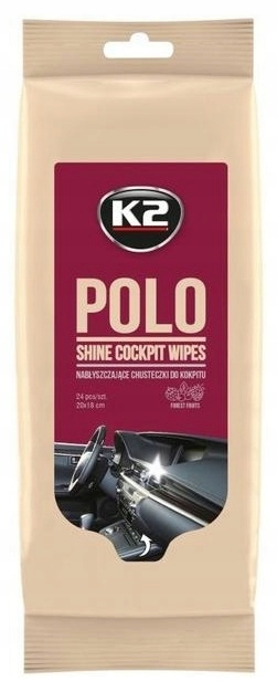 

K2 Polo Ściereczki Chusteczki do Kokpitu 24szt.