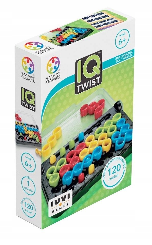 SMART GAMES IQ TWIST GRA LOGICZNA UKŁADANKA 6+