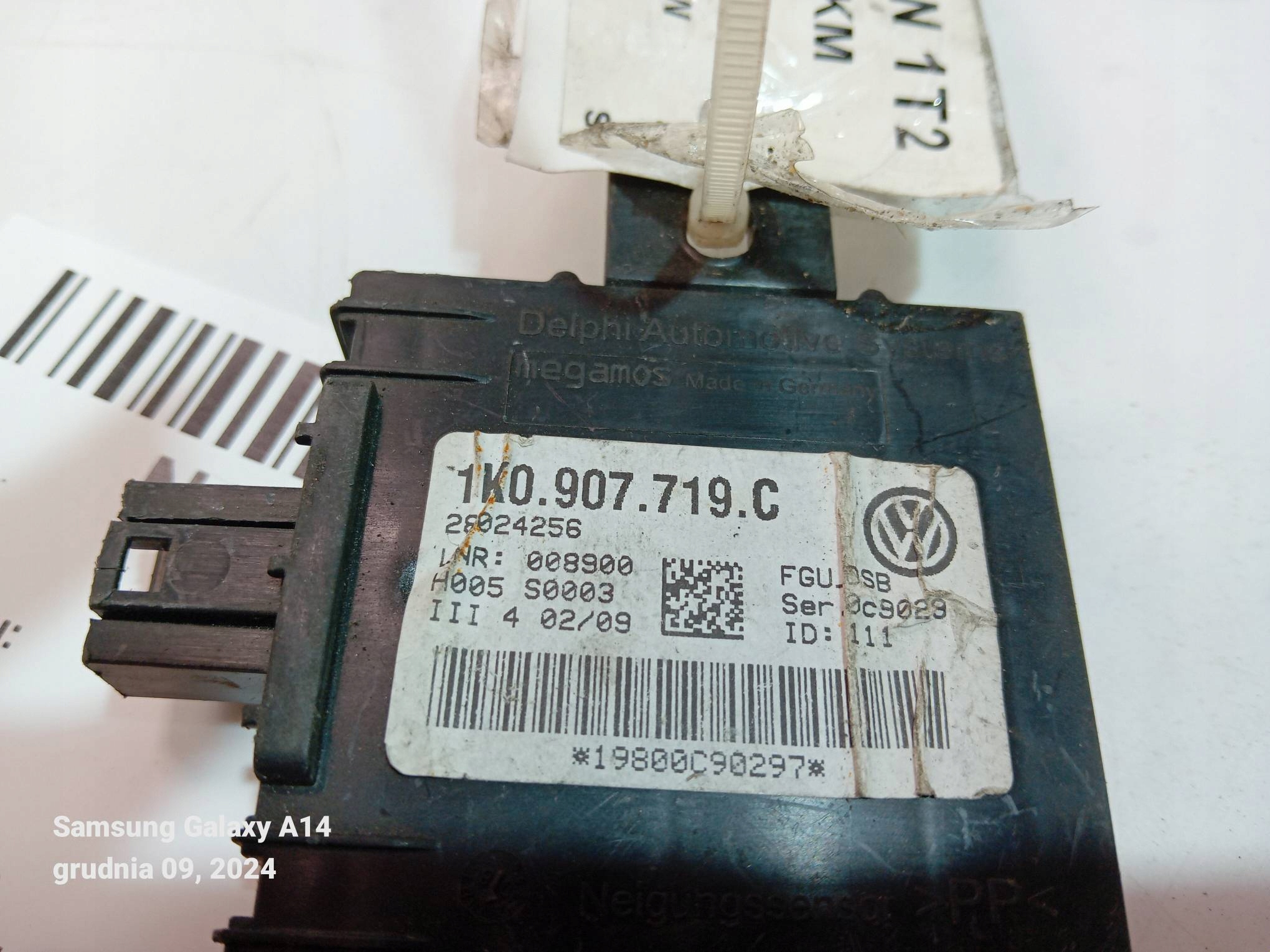 modulo ALARMU 1K0907719C VOLKSWAGEN TOURAN
