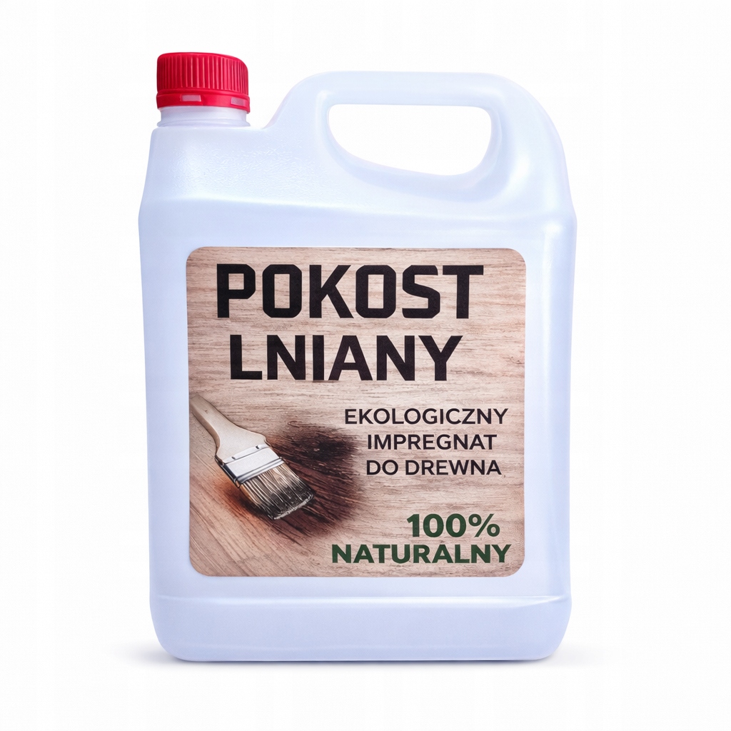 Lněný Pokost 100% přírodní a ekologický impregnát na dřevo 20L