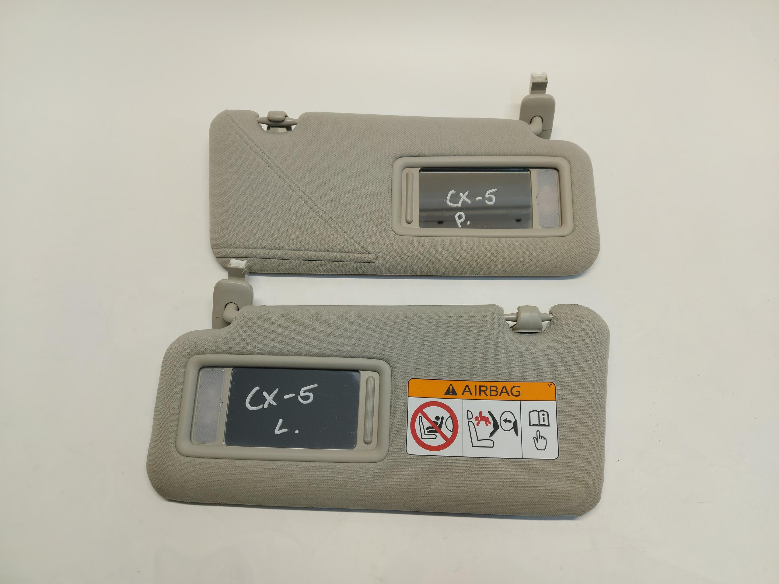 MAZDA CX5 II cover przeciwsloneczna visor left right komplet