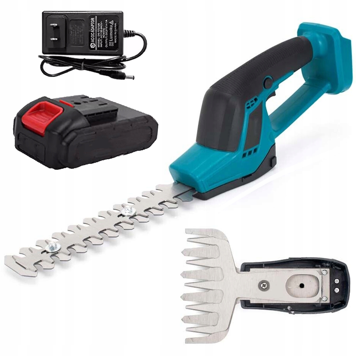 Akumulátorové Nůžky Na Živý Plot Trávy Zahradní nůžky 18V Bedee Aku 2,6A Nabíječka