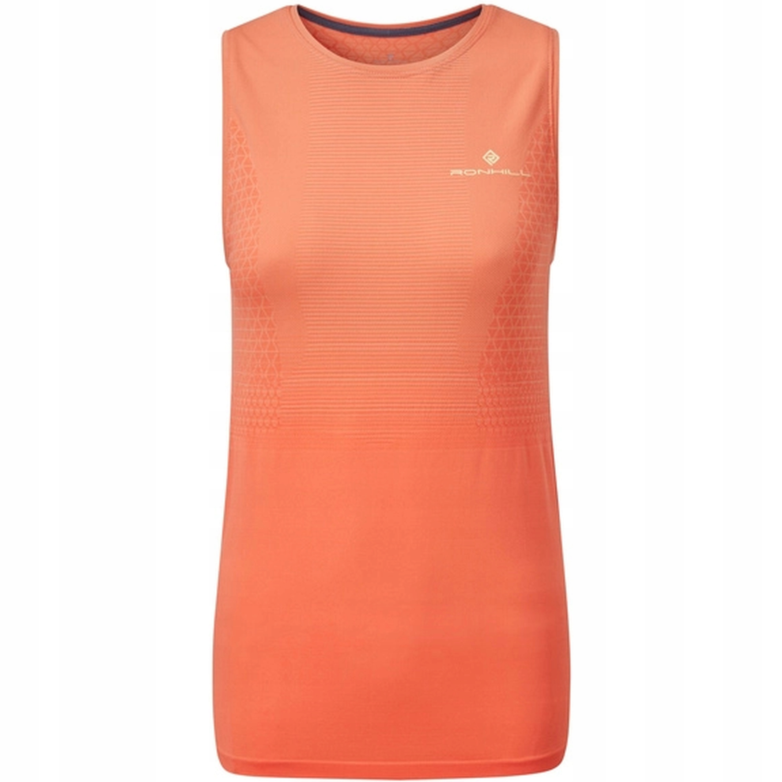 Koszulka do Biegania Damska Sportowa Ronhill Bez Rękawów Pomarańczowa L/XL