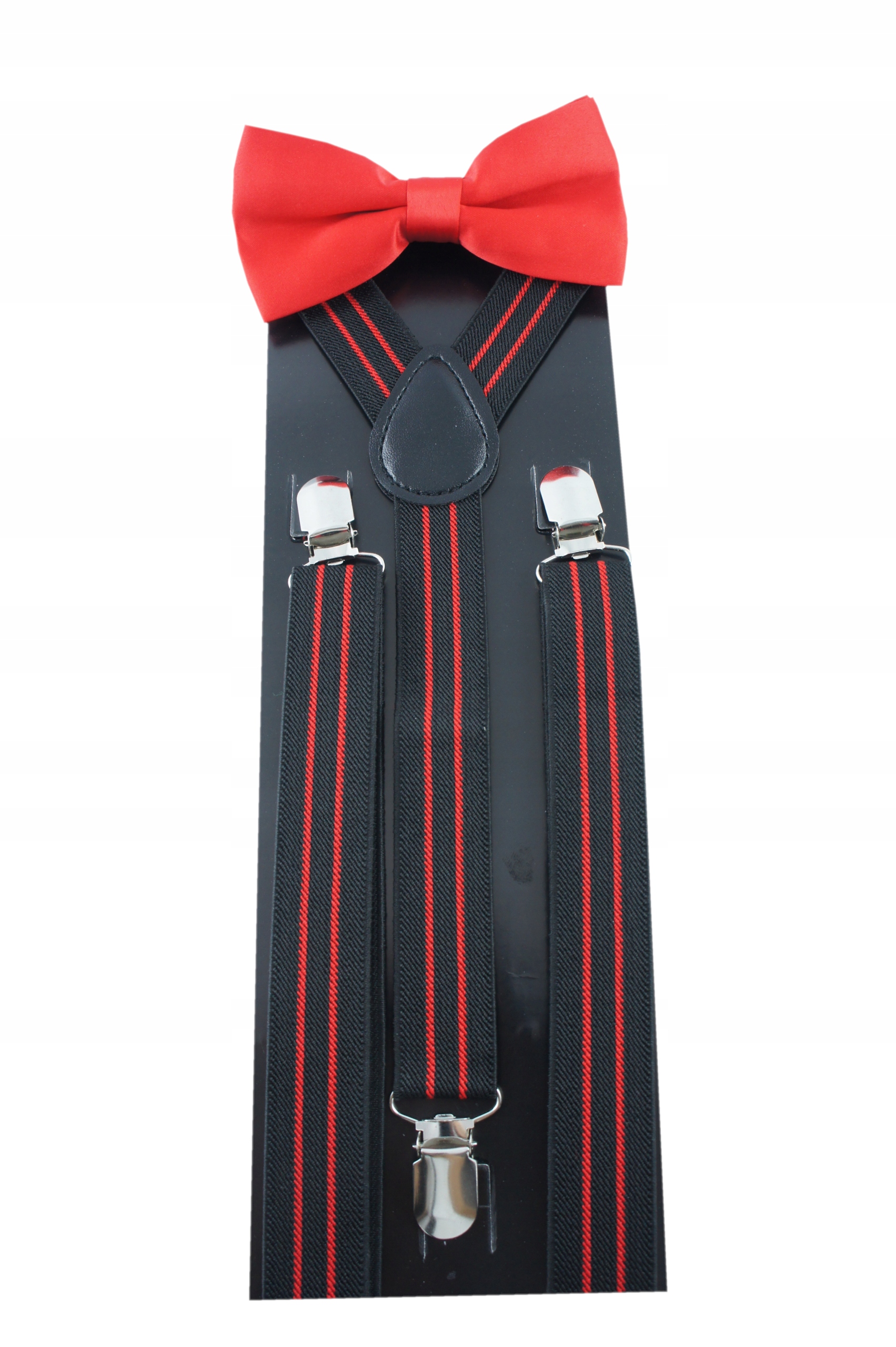 

Szelki i mucha Wzrost 120-200cm w paski Wzory