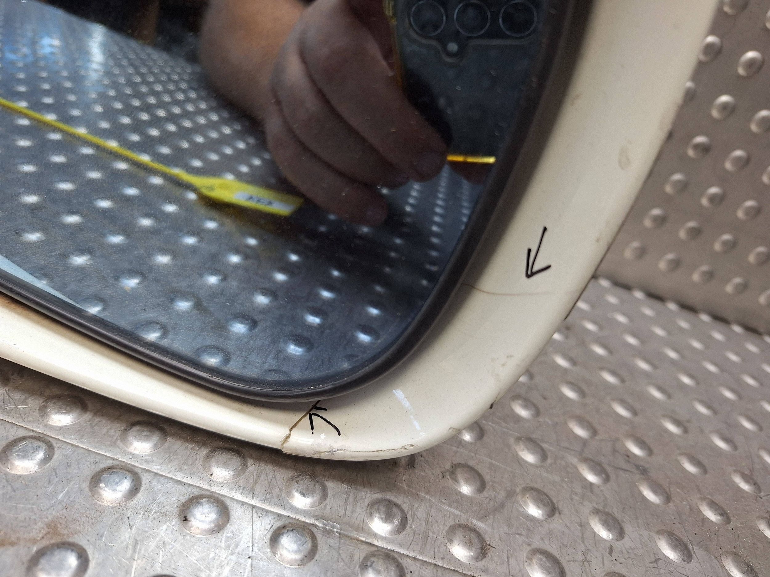mirror right SSANGYONG REXTON 12-17 9 PIN EU