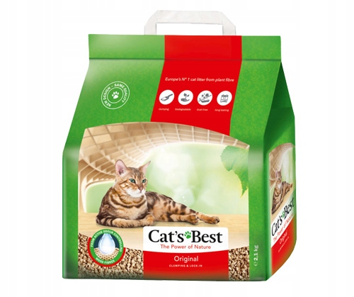 Levně Stelivo Cat's Best Eco Plus 10 l