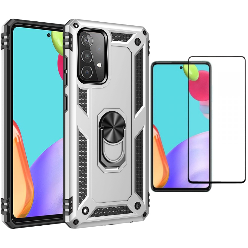 

Etui Pancerne Ring Nx Do Galaxy A52 5G + Szkło