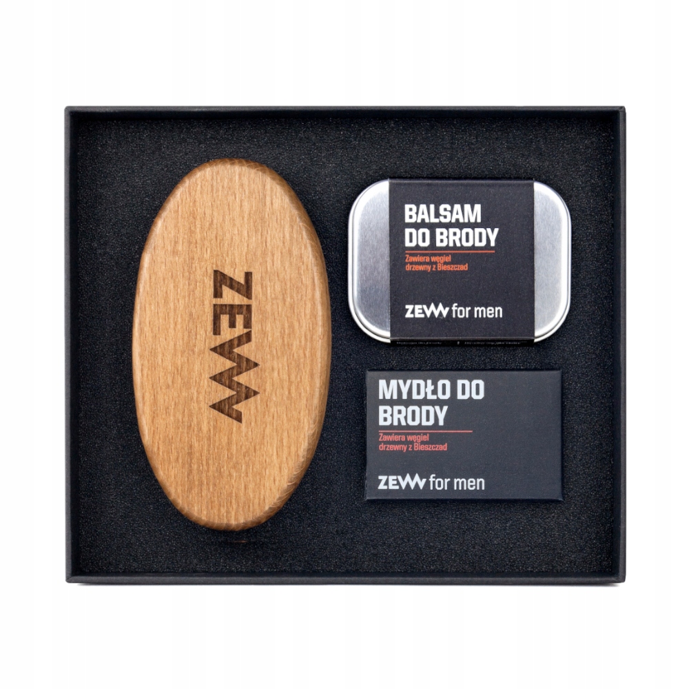ZEW ZESTAW DO BRODY KARTACZ BALSAM MYDŁO PREZENT Stan opakowania oryginalne