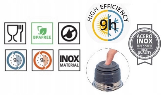 PREMIUM TERMOS NA KAWĘ HERBATĘ PODRÓŻNY 0,75L IR Rodzaj termos na napoje