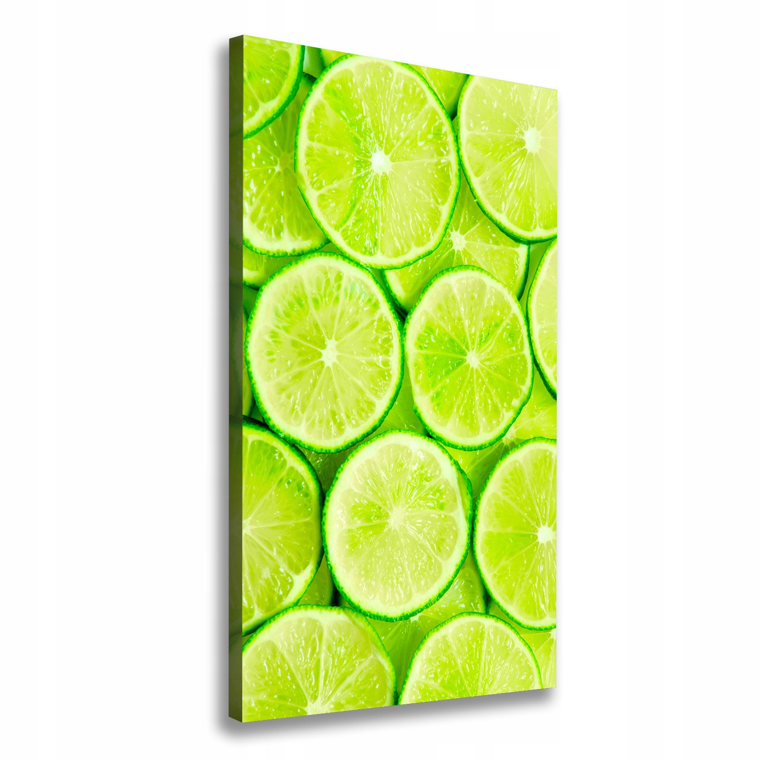 

Nowoczesny obraz canvas na ramie Limonki 70x140 cm