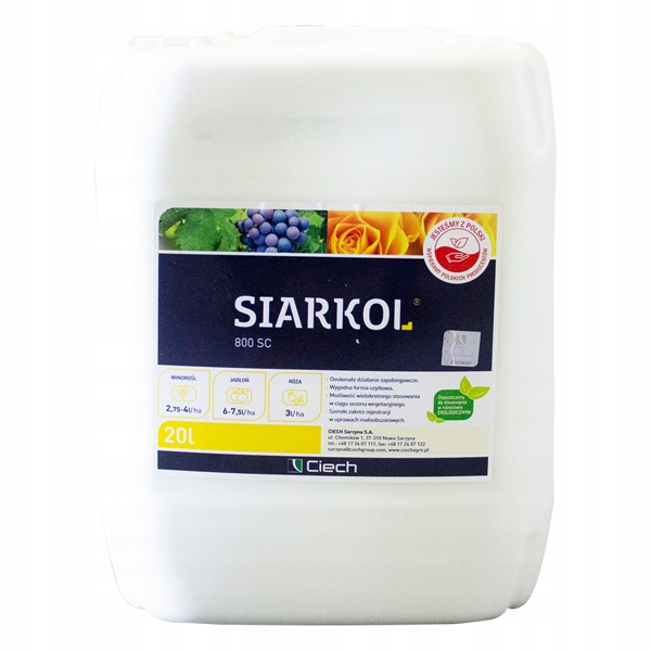 

Siarkol 800 Sc 20L