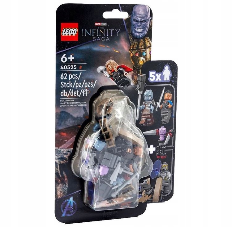 Lego Marvel Heroes 40525 Bitva z „Konce hry“ Thor. Korg, Valkyrie