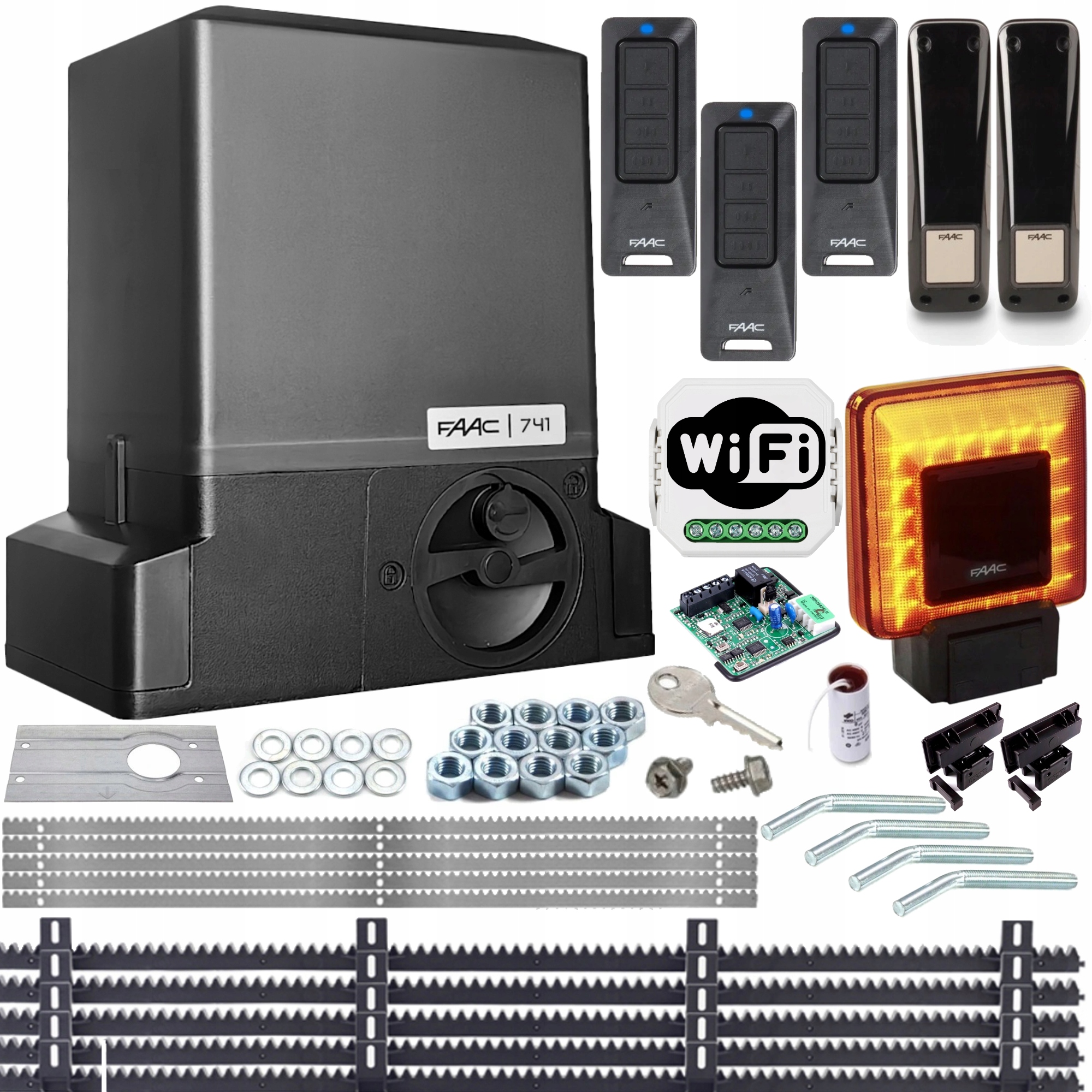 Sada Delta3 Faac 741 Ovladače xLED Wifi Lišty