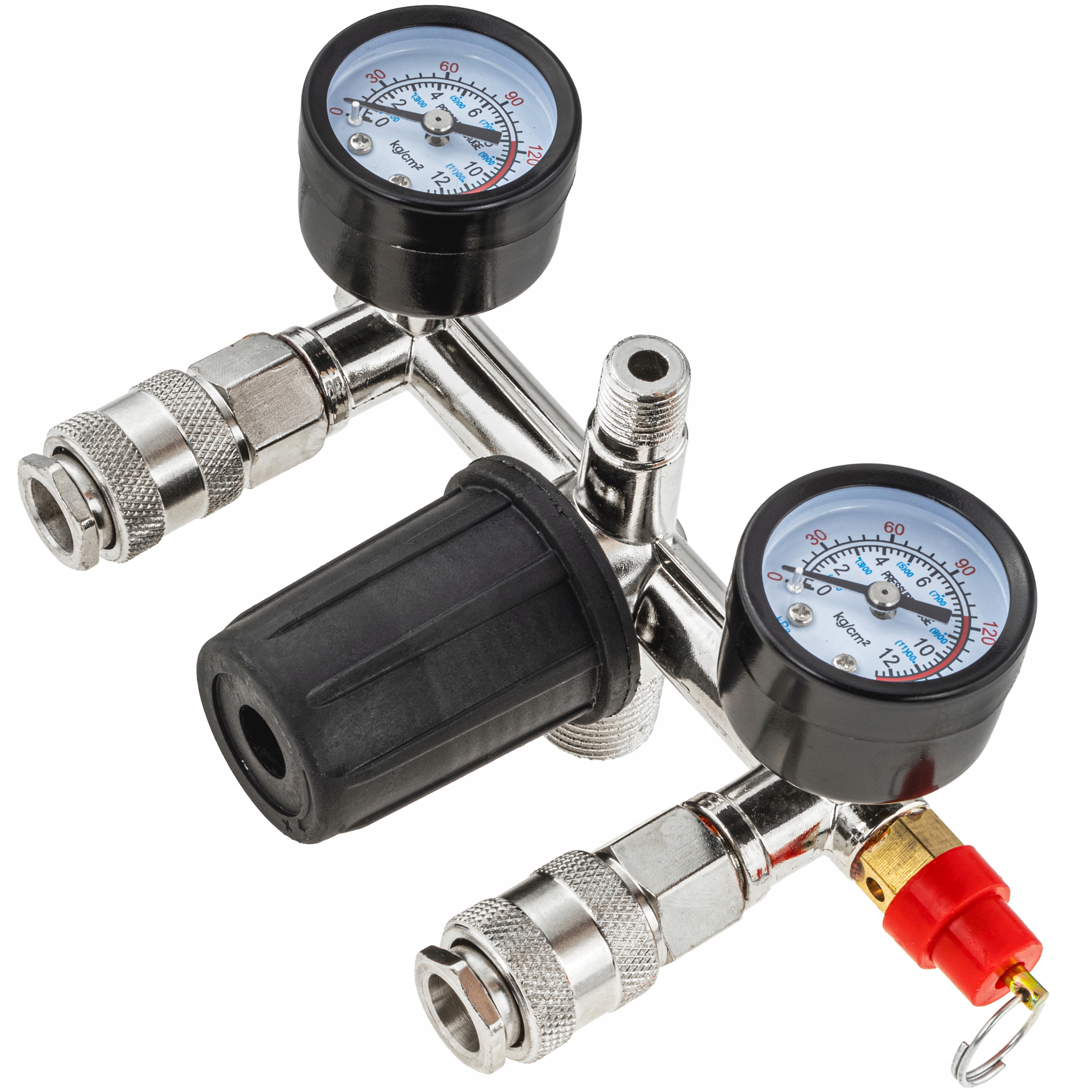 TRÓJNIK ROZDZIELACZ CIŚNIENIOWY DO KOMPRESORA PRESOSTAT 230V 1/4 MAX 12 BAR EAN (GTIN) 5905475660863