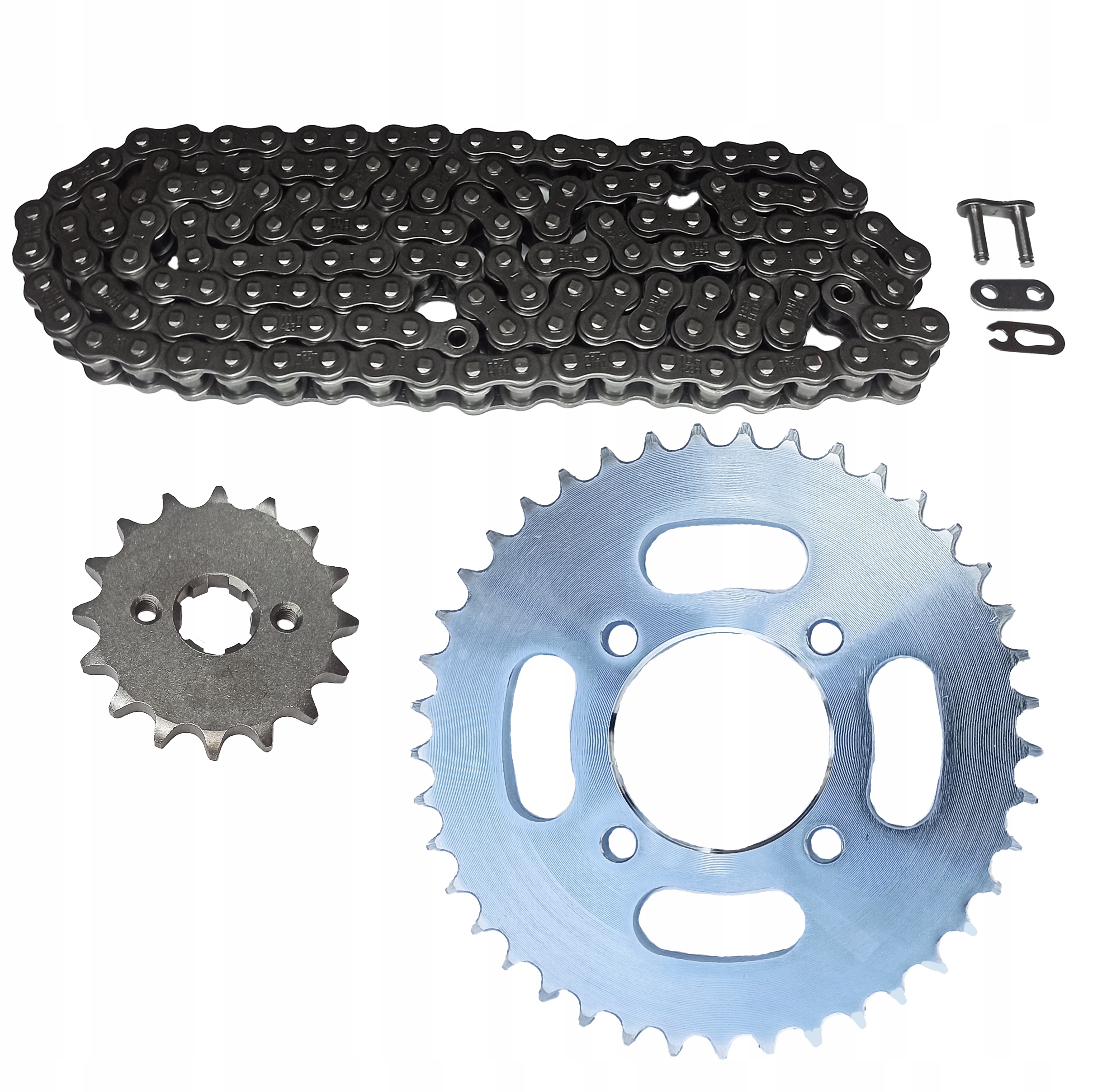 Zebatki Łańcuch Junak 123 Barton Fnx 125 Toros Ion 125 ZT125-5A