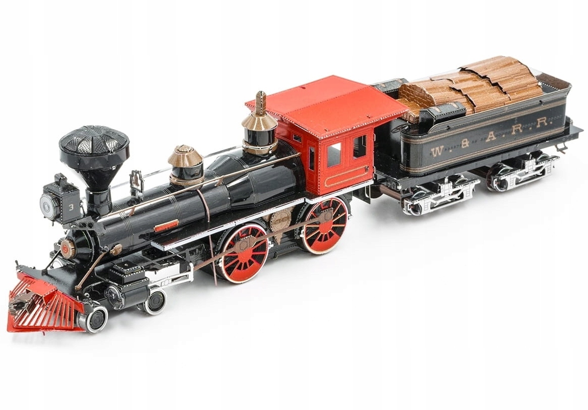 Metal Earth Lokomotywa 4-4-0 Metalowy Model