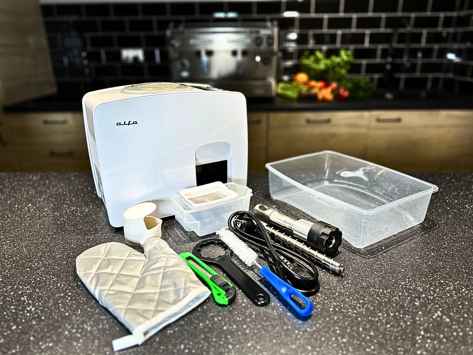 Prasa do tłoczenia oleju Alfa biała