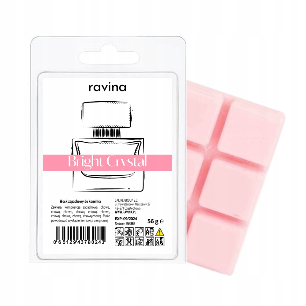 Wosk perfumy domu WOSK KOMINKA Bright Crystal 56g