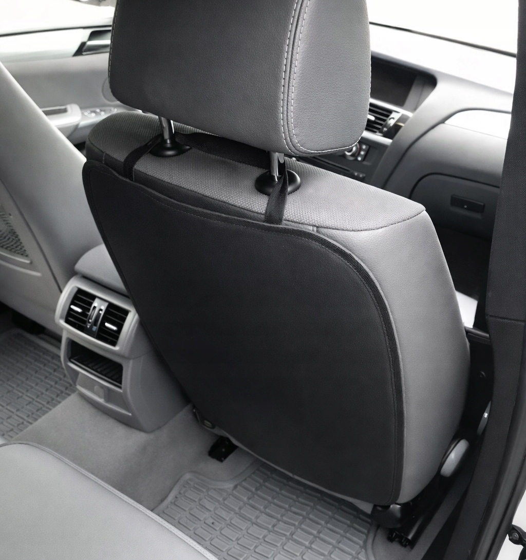 Ochrona Oparcia Osłona Tyłu Przedniego Fotela EkoSkóra Łatwa W Czyszczeniu